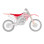 Чохол на сидіння blackbird HONDA crf 250r 