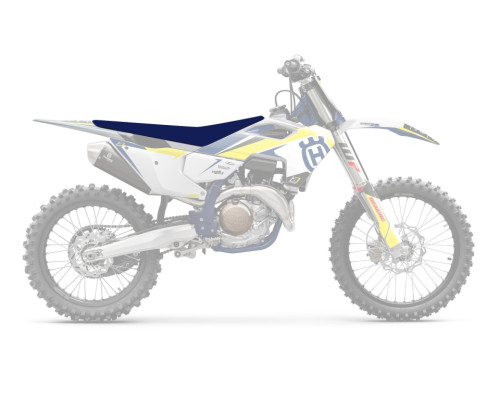 Чохол на сидіння blackbird / чохол на сидіння husqvarna tc/fc 125/250/350/450 '23 (fc/tc all balls моделі) піраміда колір темно-синій