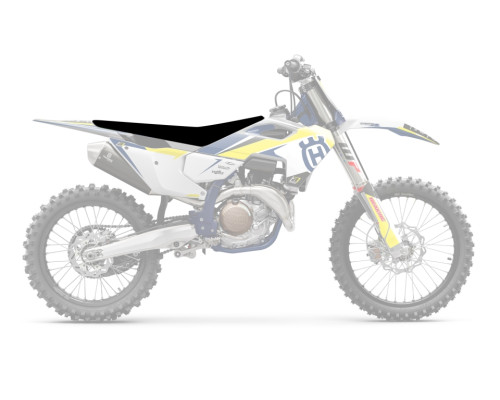 Чохол на сидіння blackbird / чохол на сидіння husqvarna tc/fc 125/250/350/450 '23 (fc/tc all balls моделі) піраміда колір чорний