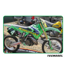 Чохол на сидіння blackbird kawasaki kx 125/250 '94-'98 replica team kawasaki 1998