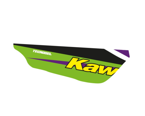 Чохол на сидіння blackbird kawasaki kx 125/250 '94-'98 replica team kawasaki 1998