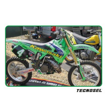 Чохол на сидіння blackbird kawasaki kx 125/250 '94-'98 replica team kawasaki 1998