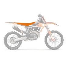 Чохол на сидіння blackbird / чохол на сидіння ktm sx/sxf 125/250/350/450 '23-'24, exc/excf '24 колір піраміди помаранчевий