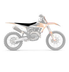 Чохол на сидіння blackbird / чохол на сидіння ktm sx/sxf 125/250/350/450 '23-'24, exc/excf '24 колір пірамідальний чорний