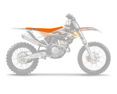Чохол на сидіння blackbird ktm sx/sxf '16-'18, exc/excf '17-'19 replica trophy 22