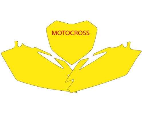наклейок (вінірів) blackbird на стартові номери crf 450р '09-'12 (11), crf 250р '10-'13