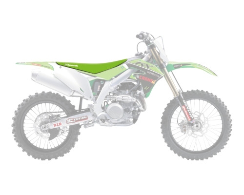 Blackbird kawasaki kxf 250 '21-'23 чохол/чохол сидіння, kxf 450 '19-'23 f&h 22 (замінює e1433r13)