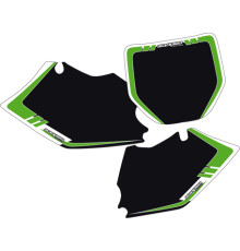 Чорний дрізд  kawasaki kxf 250 '06-'08 стартерний номер фони чорний колір