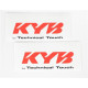 Кришки передньої підвіси kyb (kyb technical touch) червоні (2 шт.)
