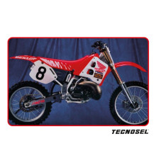 Tecnosel (blackbird) набір наклейок (вінірів) + чохол/накидка на сидіння HONDA cr 125 '91-'92, cr 250 '90-'91 replica team HONDA usa '91