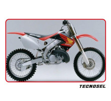 Tecnosel (blackbird) набір наклейок (вінірів) + чохол/накидка на сидіння HONDA cr 125 '98-'99, cr 250 '97-'99 репліка oem HONDA '98