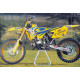 Tecnosel (blackbird) набір наклейок (вінірів) + чохол/накидка на сидіння suzuki rm 125/250 '01-'08, replica team suzuki '01