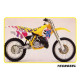 Tecnosel (blackbird) набір наклейок (вінірів) + чохол на сидіння suzuki rm 125/250 '89-'92, репліка oem suzuki '92