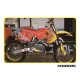 Tecnosel (blackbird) набір наклейок (вінірів) + чохол на сидіння suzuki rm 125/250 '99-'00, replica team suzuki '99