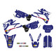 Tecnosel (blackbird) набір наклейок (вінірів) + чохол/накидка на сидіння YAMAHA yz 125/250 '96-'01, replica team YAMAHA '98
