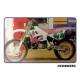 Tecnosel (blackbird) набір наклейок (вінірів) YAMAHA yz 250 '90-'92, репліка oem YAMAHA '92 колір рожевий/білий