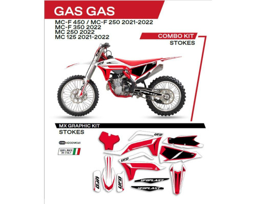 Набір наклейок нло gas gas mc 125 '21-'22