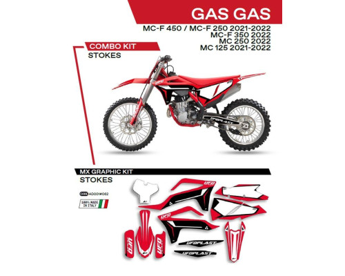 Набір наклейок нло gas gas mc 125 '21-'22
