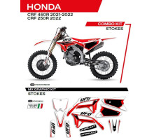 Набір наклейок (вінірів) HONDA crf 250r '22
