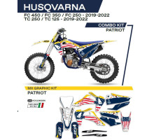 Набір наклейок  UFO husqvarna tc 125/250 '19-'22
