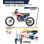 Набір наклейок  UFO husqvarna tc 125/250 