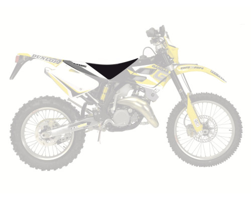 Чохол на сидіння blackbird / чохол на сидіння gas gas ec 125/250/300 '02-'06, fse 450 '02-'06 піраміда (pmd) колір чорний сірий білий