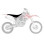 Чохол на сидіння blackbird / накидка на сидіння HONDA crf 150r 