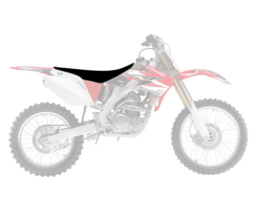Чохол / накидка на сидіння blackbird HONDA crf 250r '04-'09, crf 250x '04-'21, crf 450x '04-'16 піраміда (pmd) колір чорний