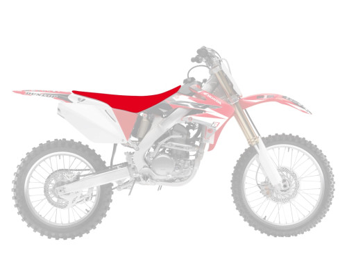 Чохол на сидіння blackbird / чохол на сидіння HONDA crf 250r '04-'09, crf 250x '04-'21, crf 450x '04-'16 pyramid (pmd) колір червоний