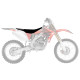 Чохол / накидка на сидіння blackbird HONDA crf 250r '04-'09, crf 250x '04-'21, crf 450x '04-'16 zebra колір чорний червоний