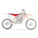 Чохол на сидіння blackbird / чохол на сидіння HONDA crf 250r '10-'13, crf 450r '09-'12 double grip 3, колір чорний червоний