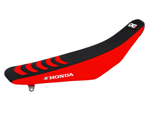 Чохол на сидіння blackbird / чохол на сидіння HONDA crf 250r '14-'17, crf 450r '13-'16 double grip 3, колір чорний червоний