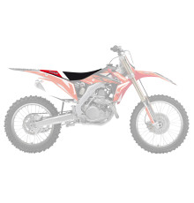 Чохол на сидіння blackbird / чохол на сидіння HONDA crf 250r '14-'17, crf 450r '13-'16 dream 4 колір чорний червоний білий