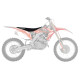 Чохол на сидіння blackbird HONDA crf 250r '14-'17, crf 450r '13-'16 зебра колір чорний червоний