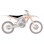 Чохол / накидка на сидіння blackbird HONDA crf 250r 