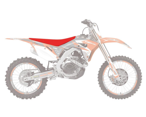 Чохол / накидка на сидіння blackbird HONDA crf 250r '18-'21, crf 450r '17-'20, crf 450x '17-'23 pyramid (pmd) колір червоний