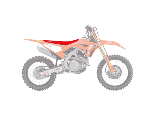Чохол на сидіння blackbird HONDA crf 250r '22-'23, crf 450r '21-'23 replica team hrc 24 HONDA колір червоний