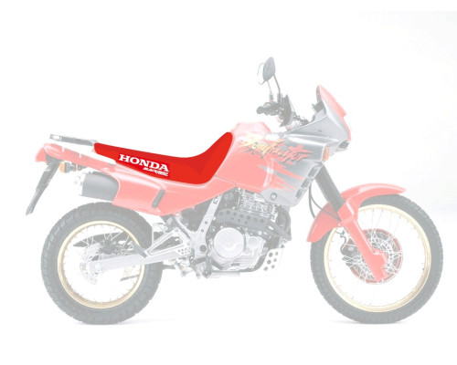 Чохол на сидіння blackbird / чохол HONDA nx 650 dominator (88>) традиційний колір червоний логотип HONDA