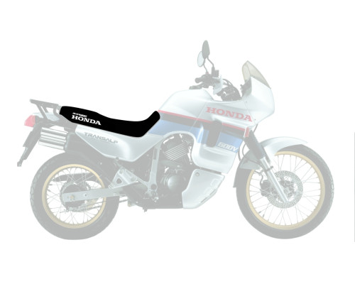 Чохол на сидіння blackbird HONDA xl 600v '88-'99 традиційний логотип HONDA колір чорний