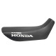 Чохол на сидіння blackbird HONDA xl 650v '00-'07 традиційний логотип HONDA колір чорний
