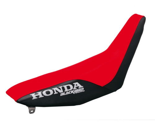 Чохол / накидка на сидіння blackbird HONDA xr 600 '88-'99 логотип HONDA, традиційний, червоний/чорний