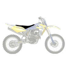 Чохол на сидіння blackbird / чохол на сидіння husqvarna cr/wr 125 '06-'08, wr 250/300 '06-'13; te/tc 250/450/510 '05-'07 подвійна ручка 3 кольори чорно-жовтий