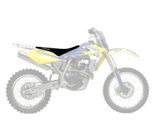 Чохол на сидіння blackbird / чохол на сидіння husqvarna cr/wr 125 '06-'08, wr 250/300 '06-'13; te/tc 250/450/510 '05-'07 подвійна ручка 3 кольори чорно-жовтий