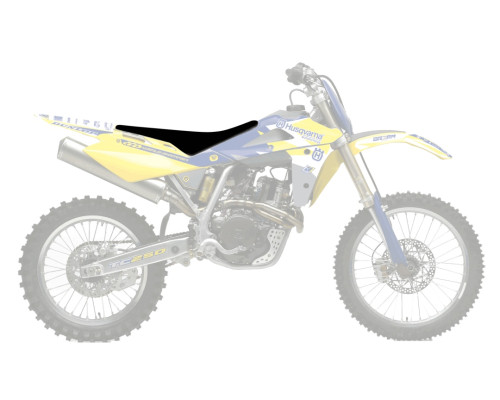 Чохол на сидіння blackbird / чохол на сидіння husqvarna cr/wr 125 '06-'08, wr 250/300 '06-'13; te/tc 250/450/510 '05-'07 pyramid (pmd) колір чорний