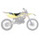 Чохол на сидіння blackbird / чохол на сидіння husqvarna cr/wr 125/250 