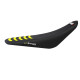 Чохол на сидіння blackbird / чохол на сидіння husqvarna fc/tc '14-'15, te/fe '14-'16 подвійна ручка 3 кольори чорно-жовтий