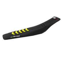 Чохол на сидіння blackbird / чохол на сидіння husqvarna fc/tc '16-'18, te/fe '17-'18 подвійна ручка колір чорно-жовтий