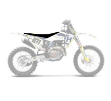 Чохол на сидіння blackbird / чохол на сидіння husqvarna fc/tc '19-'22, te/fe '20-'23 подвійна рукоятка 3 кольори чорний жовтий