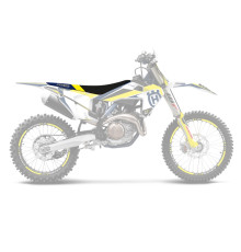 Чохол на сидіння blackbird / чохол на сидіння husqvarna fc/tc '19-'22, te/fe '20-'23 dream 4 колір чорний синій жовтий