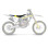 Чохол на сидіння blackbird / чохол на сидіння husqvarna fc/tc 